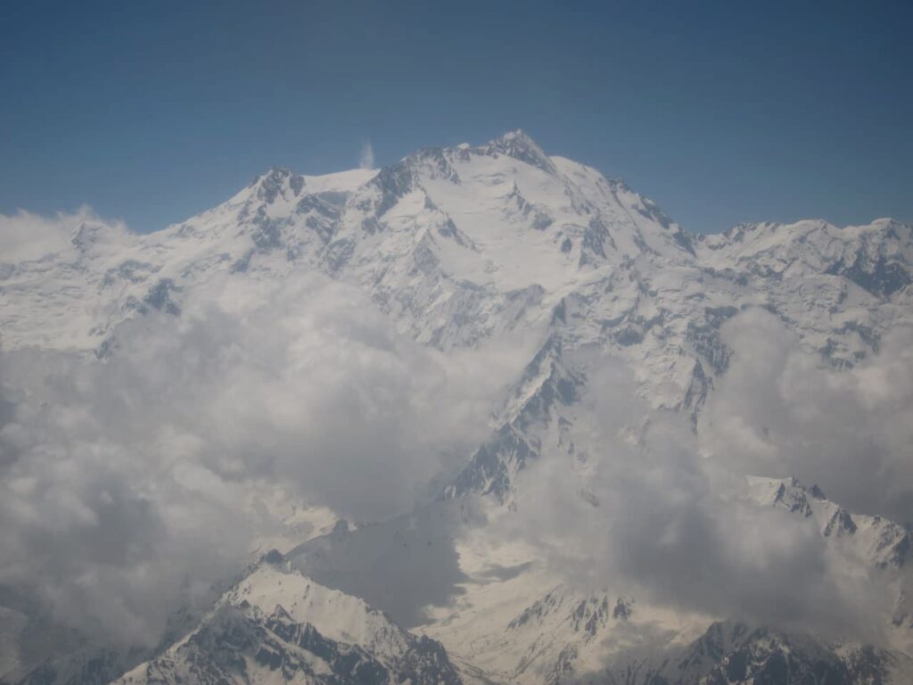 Nanga Parbat From An Airplane 1280x90