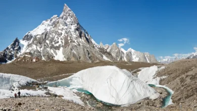 Trekking on the Baltoro Glacier, Pakistan