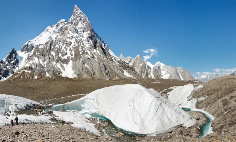 Trekking on the Baltoro Glacier, Pakistan
